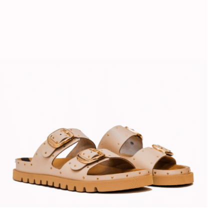 SANDALIA 2 HEBILLAS TACHUELAS
