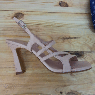 SANDALIA TIRAS PIEL ROSA ONLYE
