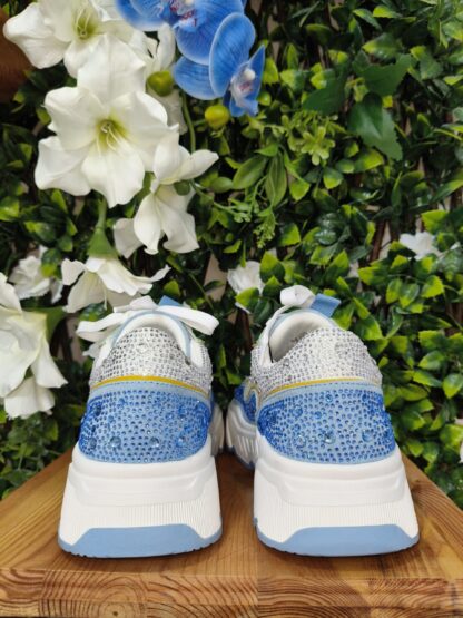 SNEAKER BRILLOS AZUL - Imagen 3
