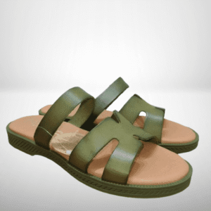 BALTI SANDALIA PLANA PIEL PISTACHO