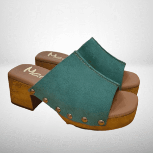 DARIA ZUECO PIEL VERDE