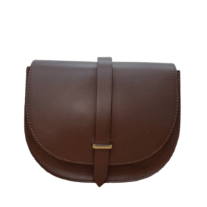 BOLSO PIEL TOLFA MARRON