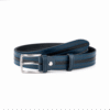 Cinturón Piel Cosido 30 mm AZUL Calzados Quesada (SKU 10382)