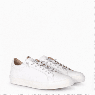 DEPORTIVO ELEGANTE PIEL BLANCO (PELAYO) Calzados Quesada (SKU 10117)