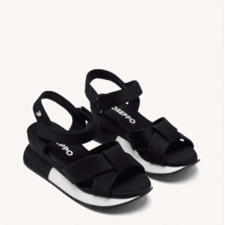 HEATH SANDALIA SPORT CUÑA NEGRO Calzados Quesada (SKU 10269)