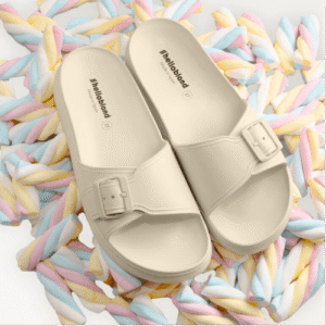 MARBELLA SANDALIA 1 HEBILLA VAINILLA Calzados Quesada (SKU 10311)