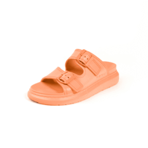 SANDALIA 2 HEBILLAS MANDARINA Calzados Quesada (SKU 10578)
