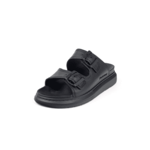 SANDALIA 2 HEBILLAS NEGRO Calzados Quesada (SKU 10588)