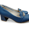 SALON MOCASIN MARINO CADENA DORADA Calzados Quesada (SKU 10809)