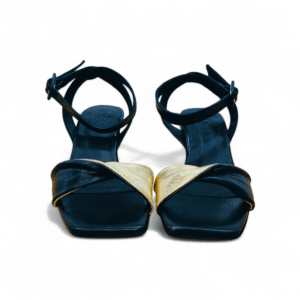 Alternative view of SANDALIA NEGRO ORO