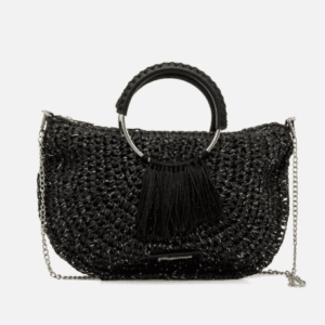BOLSO RAFIA NEGRO Calzados Quesada (SKU 11007)