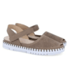 SANDALIA VELCRO GRIS Calzados Quesada (SKU 11033)