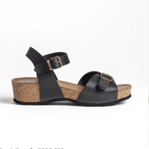 SANDALIA CUÑA NEGRO Calzados Quesada (SKU 11054)