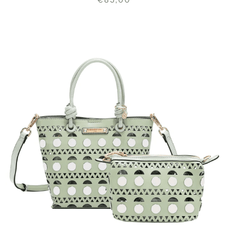 BOLSO VERDE PERFORACIONES Calzados Quesada (SKU 11112)