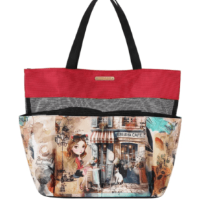BOLSO SHOPPER GRANDE VIRTUAL FRIEND Calzados Quesada (SKU 11190)